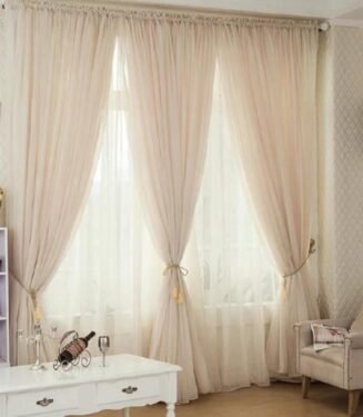 ستاره امريكي شيفون طبقتين