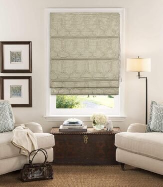 ستائر رومانية بتصميم مبتكرة