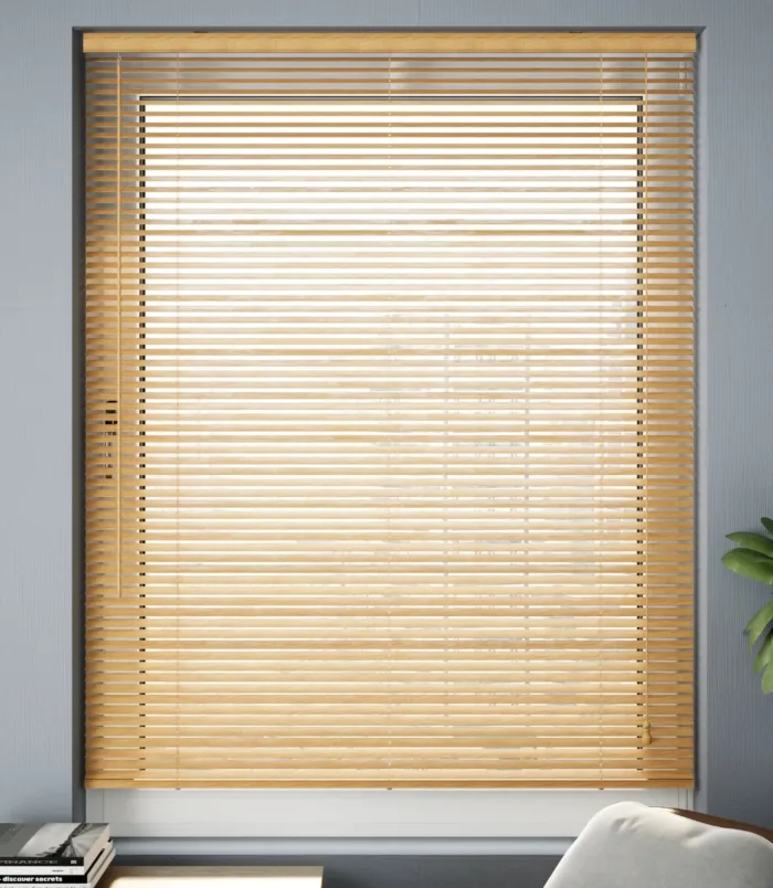 ستائر رول خشبية - البلوط الذهبي