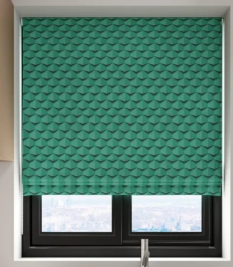 ستائر رومانية - أخضر نعناع