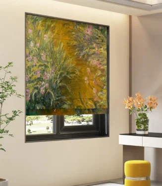 ستائر رومانية - الوان متعددة