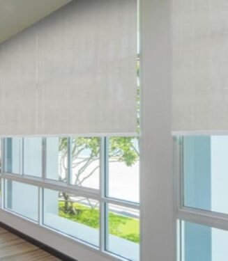 ستارة نوافذ كبيرة معدنية حسب طلب