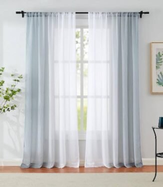 ستارة شيفون رمادي